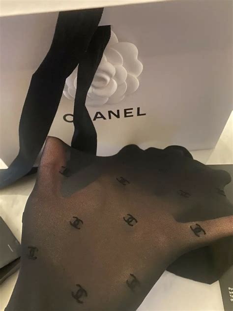 chanel logo tights dupe|chanel tights for sale.